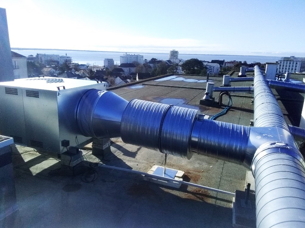 Maintenance des réseaux de ventilation